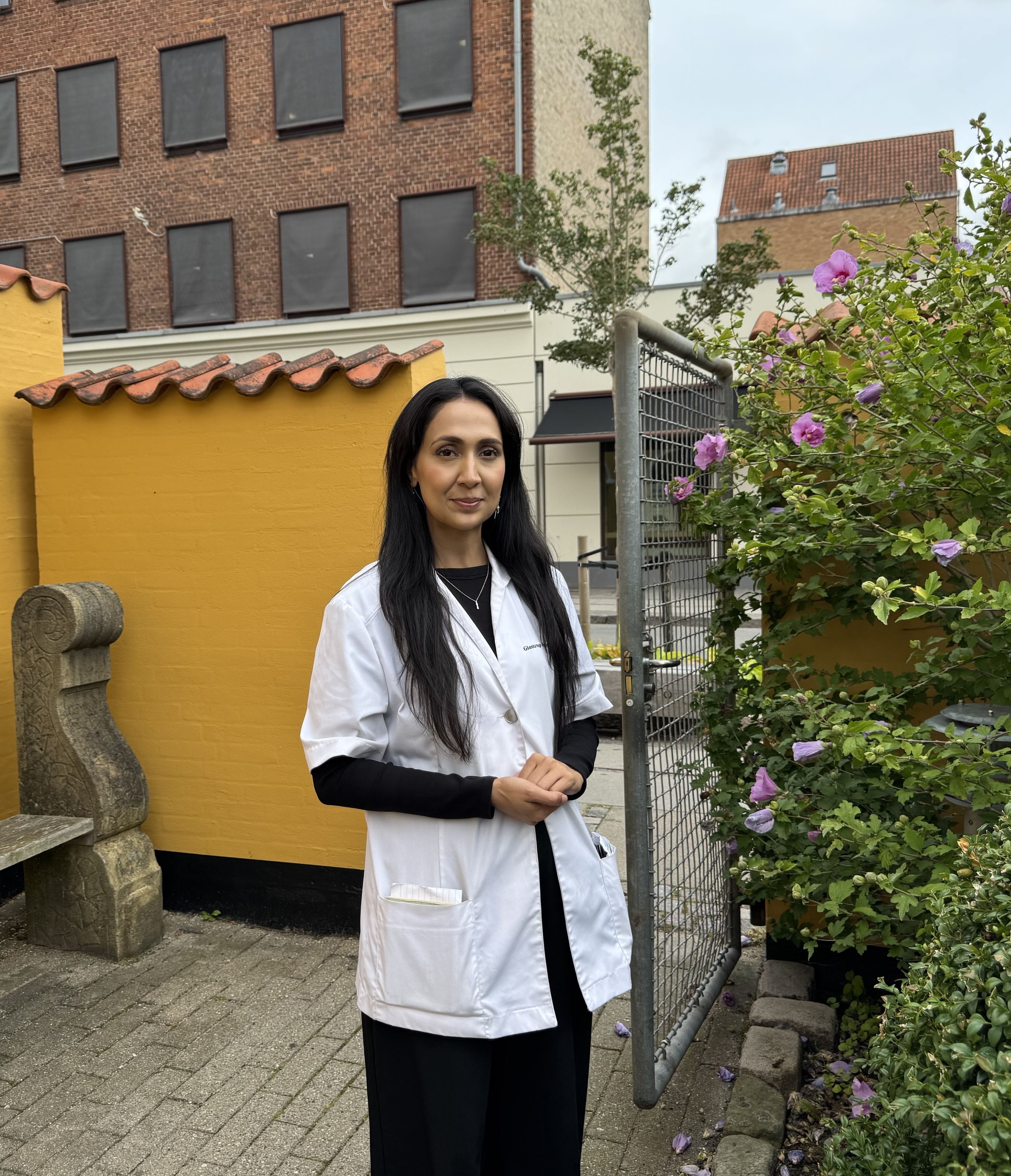 Barselsevent i gårdhaven